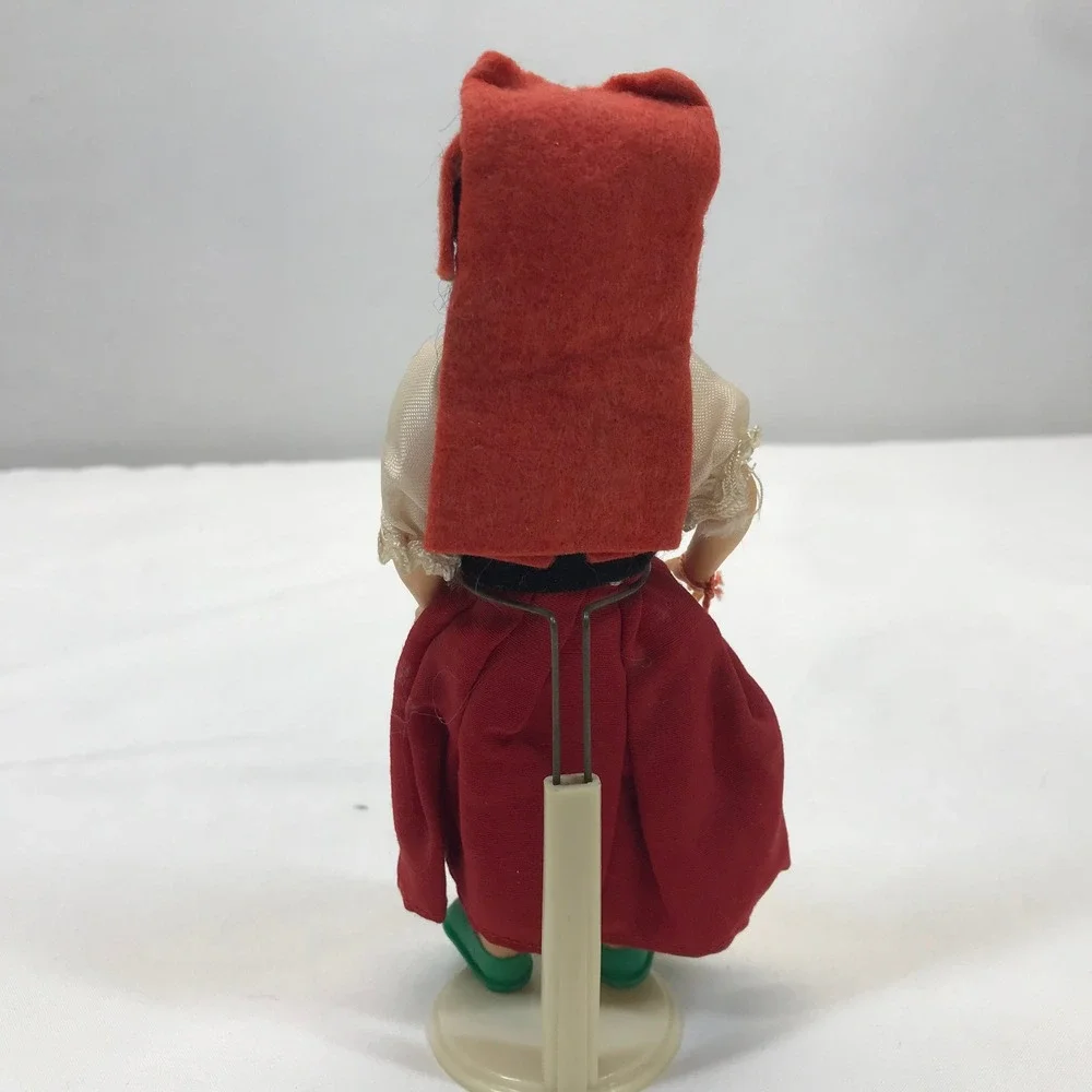 Vintage Brunellesco Florence Italy Souvenir Doll Messina Costume Hand Painted